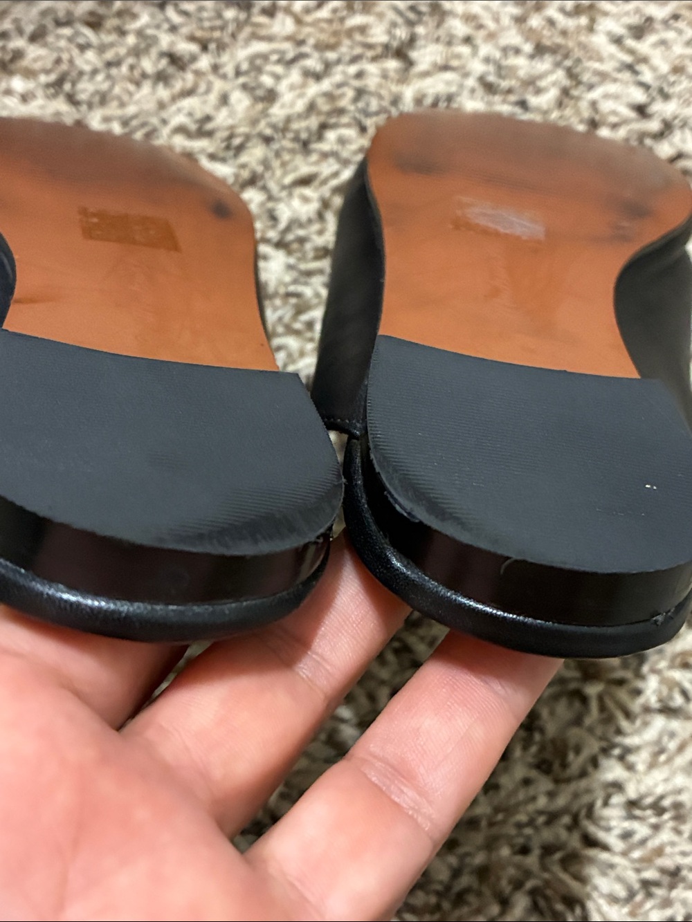 Madewell Black Leather Mary Jane Mules - Picture 8 of 13